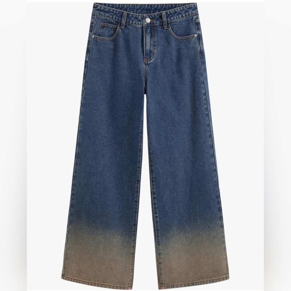 NWT Cider 2-tone Gradient Jeans Size M, 30" Size 6. Ombre 😀